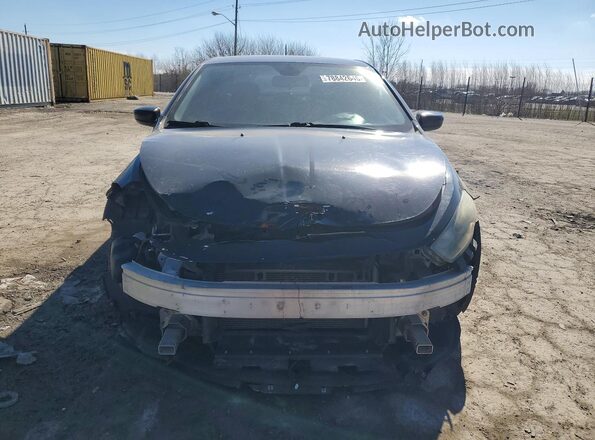 1C3CDFBBXGD538196 2016 DODGE DART Black Вид спереду