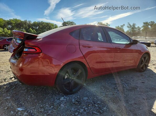 1C3CDFBBXGD540949 2016 DODGE DART Red უკანა მარჯვენა