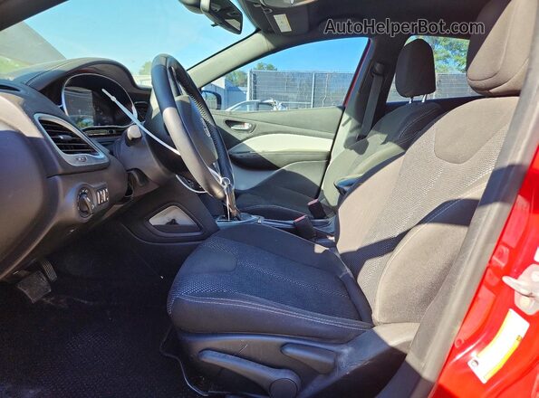 1C3CDFBBXGD540949 2016 DODGE DART Red წინა სალონის ხედი