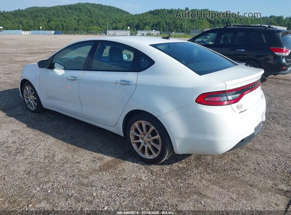1C3CDFCB5GD645302 2016 DODGE DART White Հետևի ձախ