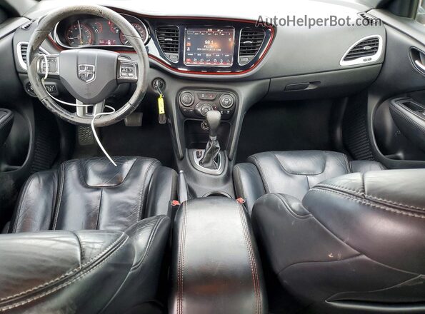 1C3CDFFA0GD791142 2016 DODGE DART Красный Вид панели приборов