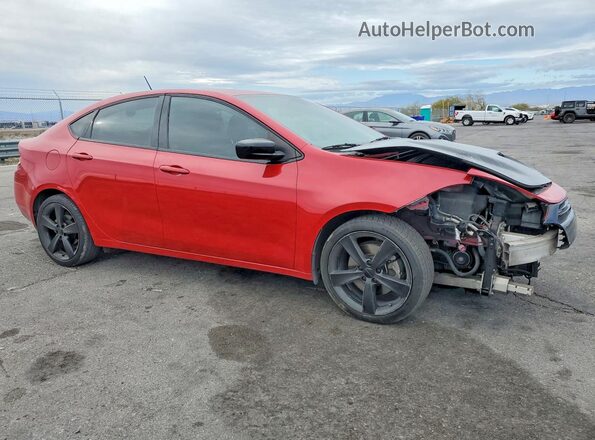 1C3CDFFA0GD791142 2016 DODGE DART Красный Передняя правая четверть