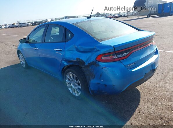 1C3CDFFA0GD818971 2016 DODGE DART Blue უკანა მარცხენა