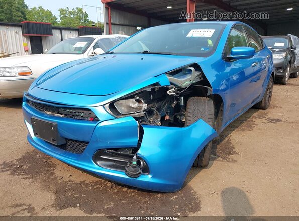 1C3CDFFA0GD819182 2016 DODGE DART Blue Widok z przodu