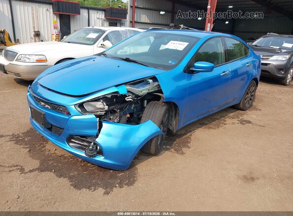 1C3CDFFA0GD819182 2016 DODGE DART Blue Przód lewy