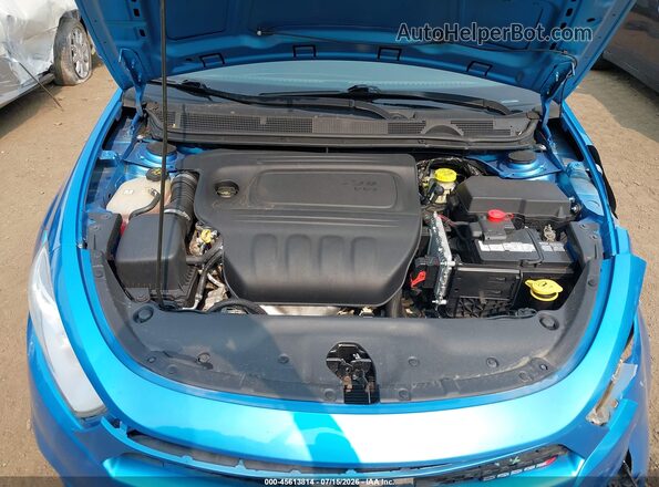 1C3CDFFA0GD819182 2016 DODGE DART Blue Widok z tyłu