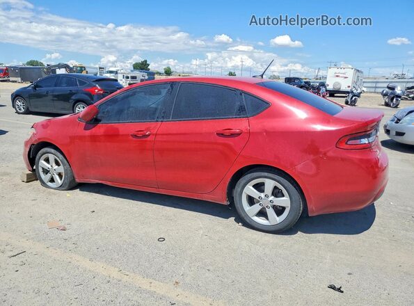 1C3CDFFA1GD816260 2016 DODGE DART Red Հետևի ձախ