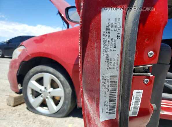 1C3CDFFA1GD816260 2016 DODGE DART Red Շարժիչի բաժամունքի տեսք