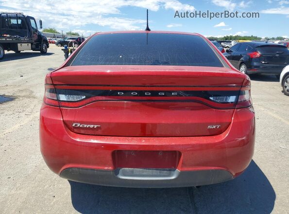 1C3CDFFA1GD816260 2016 DODGE DART Red Հետևի տեսք