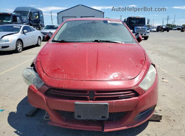 1C3CDFFA1GD816260 2016 DODGE DART Red Դիմացի տեսք