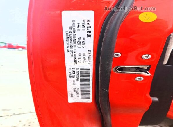 1C3CDFFA3GD822531 2016 DODGE DART Orange Widok komory silnika