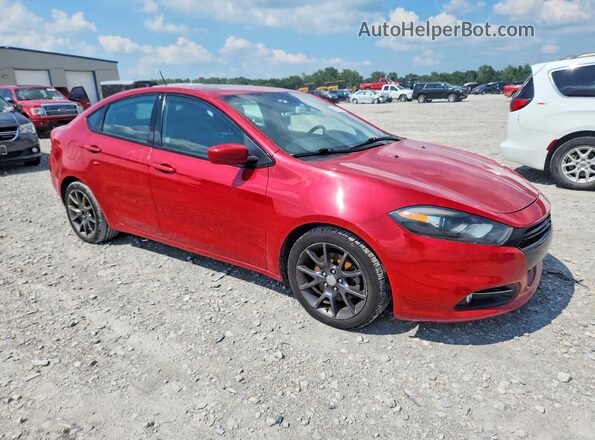 1C3CDFFA4GD791693 2016 DODGE DART Red Front right