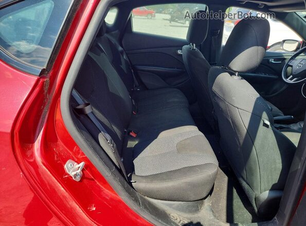 1C3CDFFA4GD791693 2016 DODGE DART Red Rear seats view