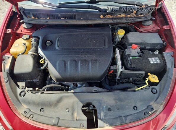 1C3CDFFA4GD791693 2016 DODGE DART Red Rear interior view
