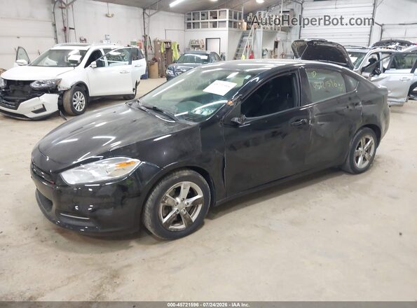 1C3CDFFA4GD796683 2016 DODGE DART Черный Передняя левая четверть