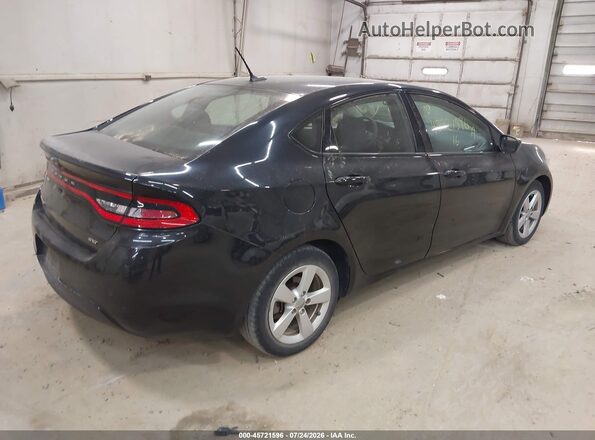 1C3CDFFA4GD796683 2016 DODGE DART Черный Задняя правая четверть