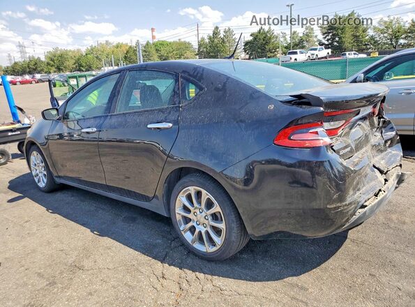 1C3CDFFA4GD821050 2016 DODGE DART Black Trasero izquierdo