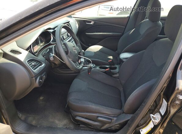 1C3CDFFA4GD821050 2016 DODGE DART Black Vista interior delantera