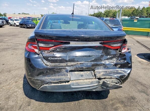 1C3CDFFA4GD821050 2016 DODGE DART Black Vista trasera