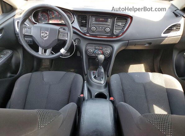 1C3CDFFA4GD821050 2016 DODGE DART Black Vista del salpicadero