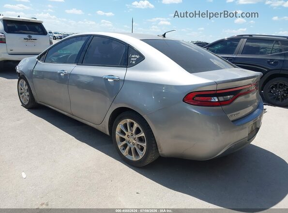 1C3CDFFA5GD817685 2016 DODGE DART Silver Tył lewy
