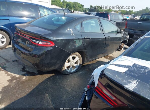 1C3CDFFA5GD819453 2016 DODGE DART Black Tył prawy
