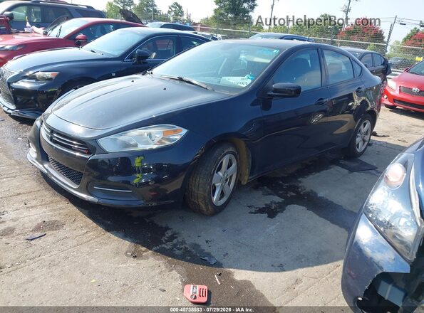 1C3CDFFA5GD819453 2016 DODGE DART Black Przód lewy