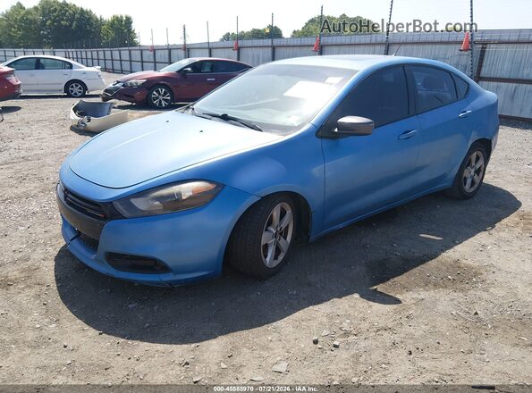 1C3CDFFA9GD817057 2016 DODGE DART Blue Przód lewy