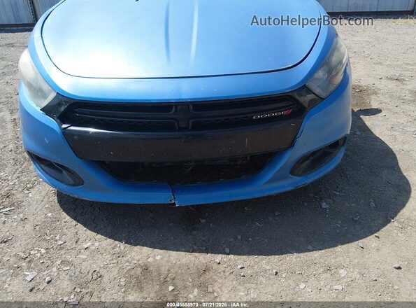 1C3CDFFA9GD817057 2016 DODGE DART Blue Widok z przodu