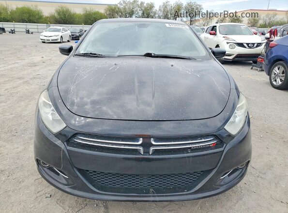 1C3CDFFA9GD819441 2016 DODGE DART Black წინა ხედი