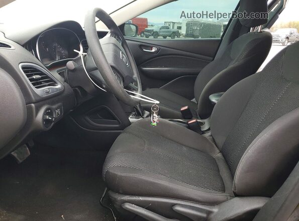 1C3CDFFA9GD819441 2016 DODGE DART Black წინა სალონის ხედი