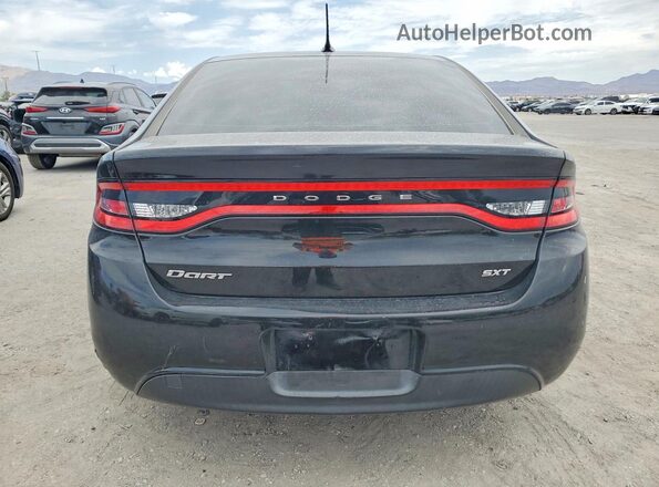 1C3CDFFA9GD819441 2016 DODGE DART Black უკანა ხედი