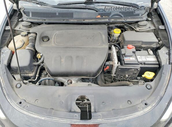 1C3CDFFA9GD819441 2016 DODGE DART Black უკანა სალონის ხედი