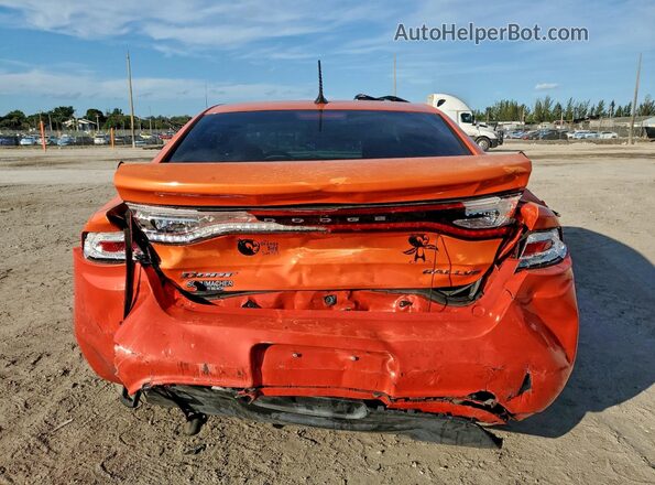 1C3CDFFA9GD822548 2016 DODGE DART Orange Rear view