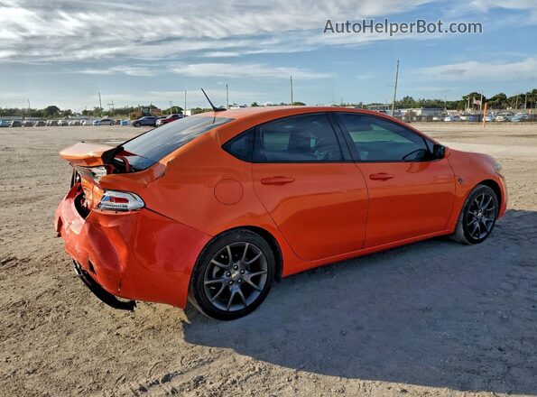 1C3CDFFA9GD822548 2016 DODGE DART Orange Rear right