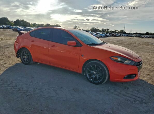 1C3CDFFA9GD822548 2016 DODGE DART Orange Front right