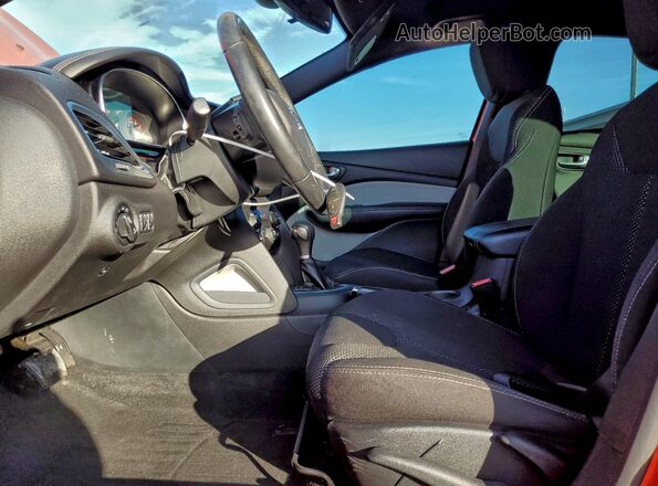1C3CDFFA9GD822548 2016 DODGE DART Orange Front interior view