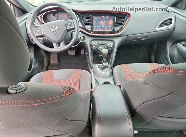 1C3CDFFAXGD803412 2016 DODGE DART Silver Առջևի վահանակի տեսք