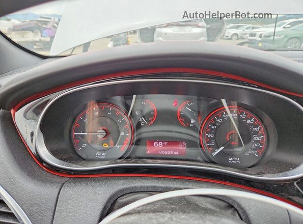 1C3CDFFAXGD803412 2016 DODGE DART Silver Սարքավորումների վահանակի տեսք