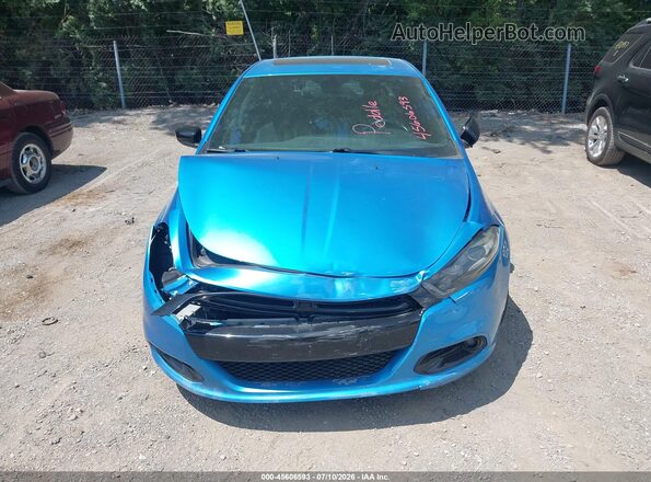 1C3CDFFAXGD820517 2016 DODGE DART Blue Widok z przodu