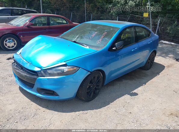 1C3CDFFAXGD820517 2016 DODGE DART Blue Przód lewy