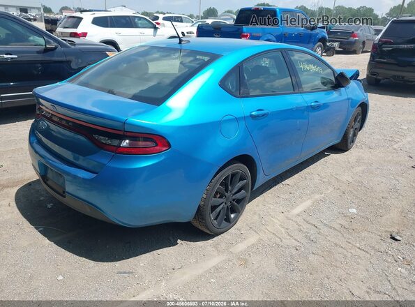 1C3CDFFAXGD820517 2016 DODGE DART Blue Tył prawy