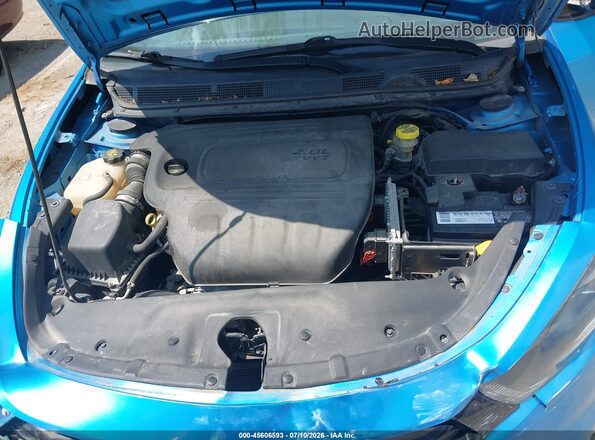 1C3CDFFAXGD820517 2016 DODGE DART Blue Widok z tyłu