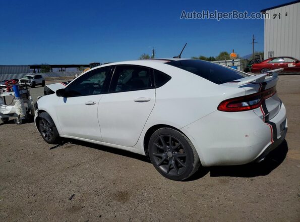 1C3CDFFH5GD796396 2016 DODGE DART White უკანა მარცხენა