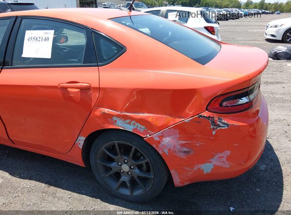 1C3CDFGB4GD801887 2016 DODGE DART Orange Front view