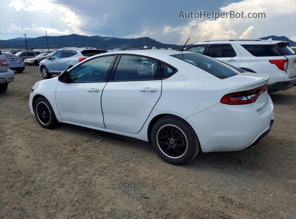 1C3CDFGB6GD816553 2016 DODGE DART Белый Задняя левая четверть