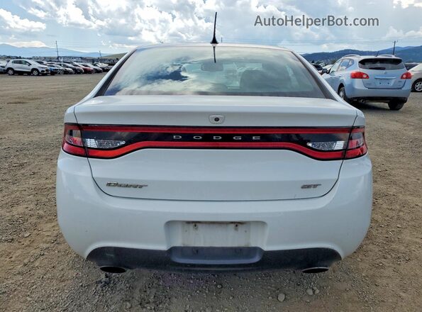 1C3CDFGB6GD816553 2016 DODGE DART Белый Вид сзади