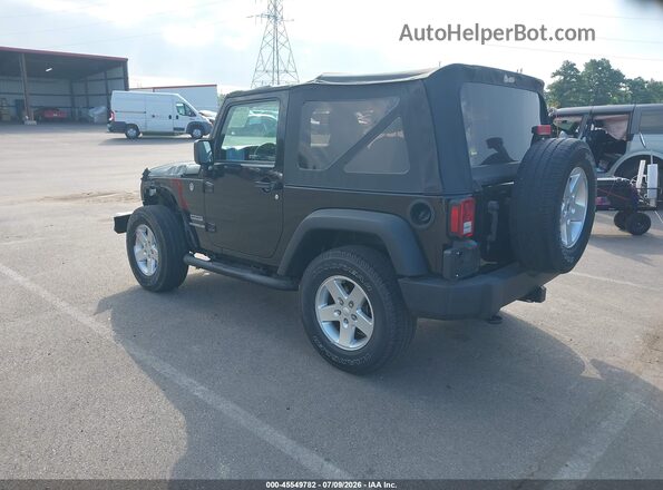 1C4AJWAG0HL597709 2017 JEEP WRANGLER Black Հետևի ձախ