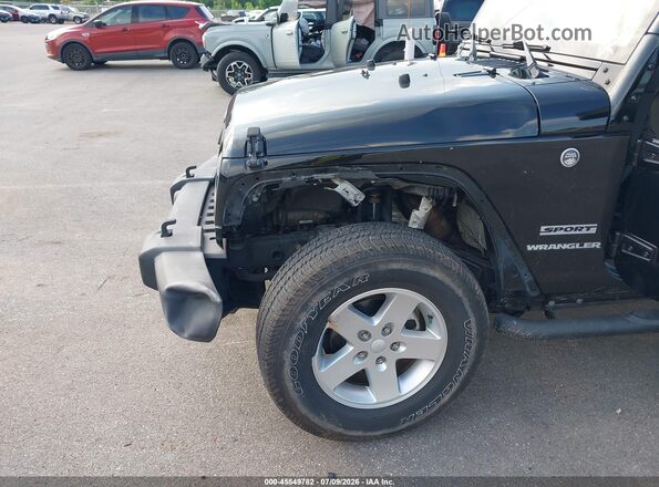 1C4AJWAG0HL597709 2017 JEEP WRANGLER Black Դիմացի տեսք