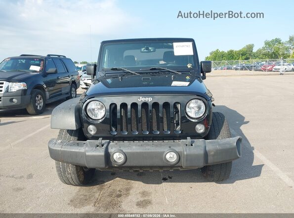 1C4AJWAG0HL597709 2017 JEEP WRANGLER Black Սարքավորումների վահանակի տեսք